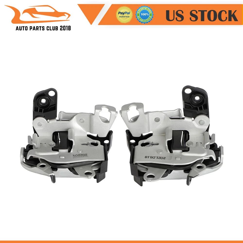 Set of 2 Door Lock Latch Assembly for Ford F150 F250 F350 (1999–2023)