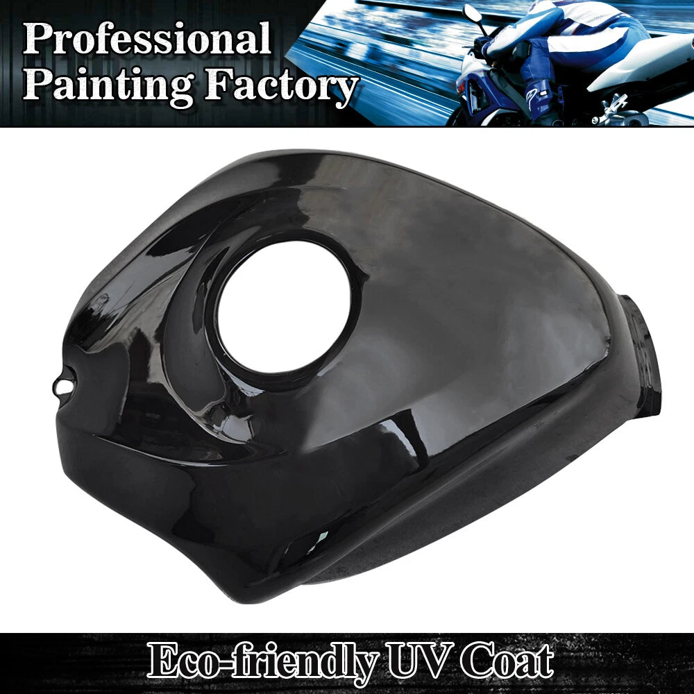 Glossy Black ABS Gas Fuel Tank Cover for Suzuki GSXR600/750 (2006–2007)