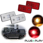 Set of 4 LED Side Marker Lights for Mercedes W463