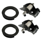 Set of 4 Seat Saddles Coil Spring Perches Insulator Kit for Mustang (1965–1973)