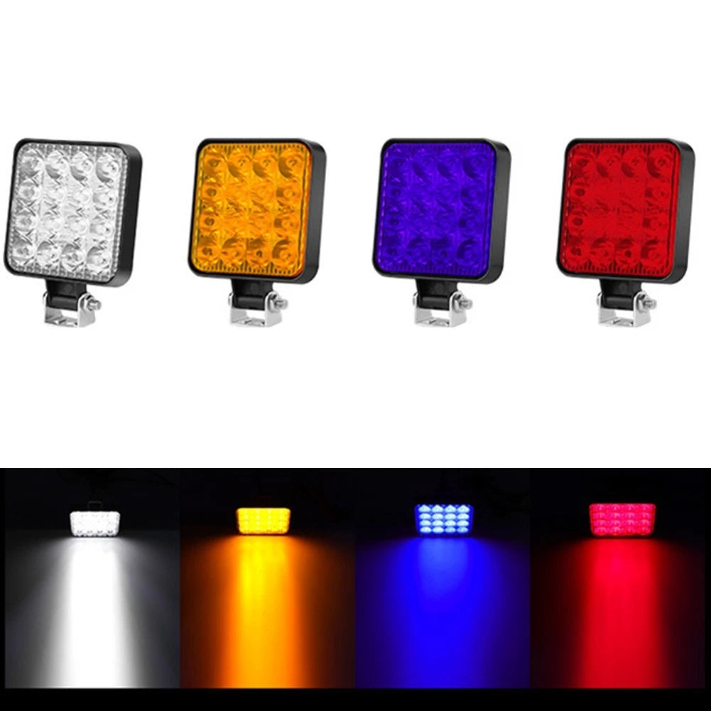 1PCS Waterproof 1200LM LED Spotlight for 12V 24V Vehicles