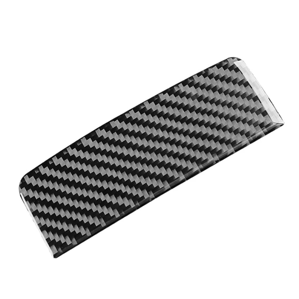 Rear Console Panel Cover Trim for Subaru WRX STI (2015–2021) Carbon Fiber Black