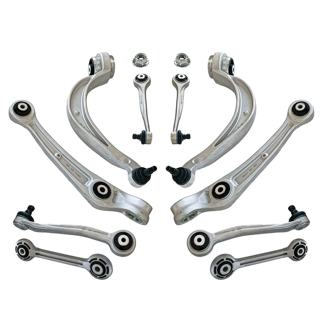 10pc Suspension Kit Front Upper Lower Control Arm for Audi A4 A5 S4 S5 Q5 (2008–2020)