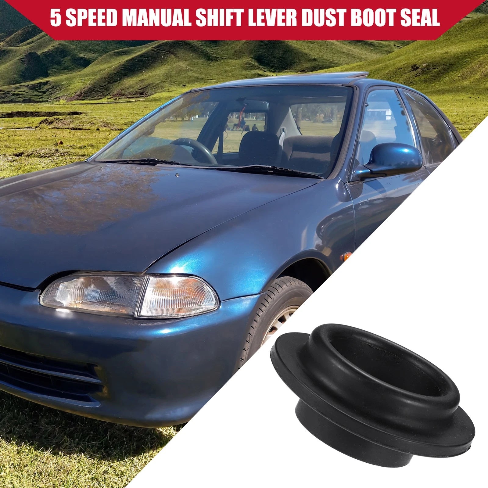 5 Speed Manual Shift Lever Dust Boot Seal for Honda CRX (1984–1991) No.54109-SA7-000