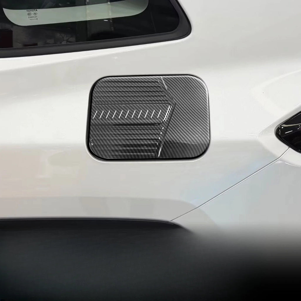 Glossy Black ABS Fuel Tank Cap Cover for Toyota RAV4 (2026)