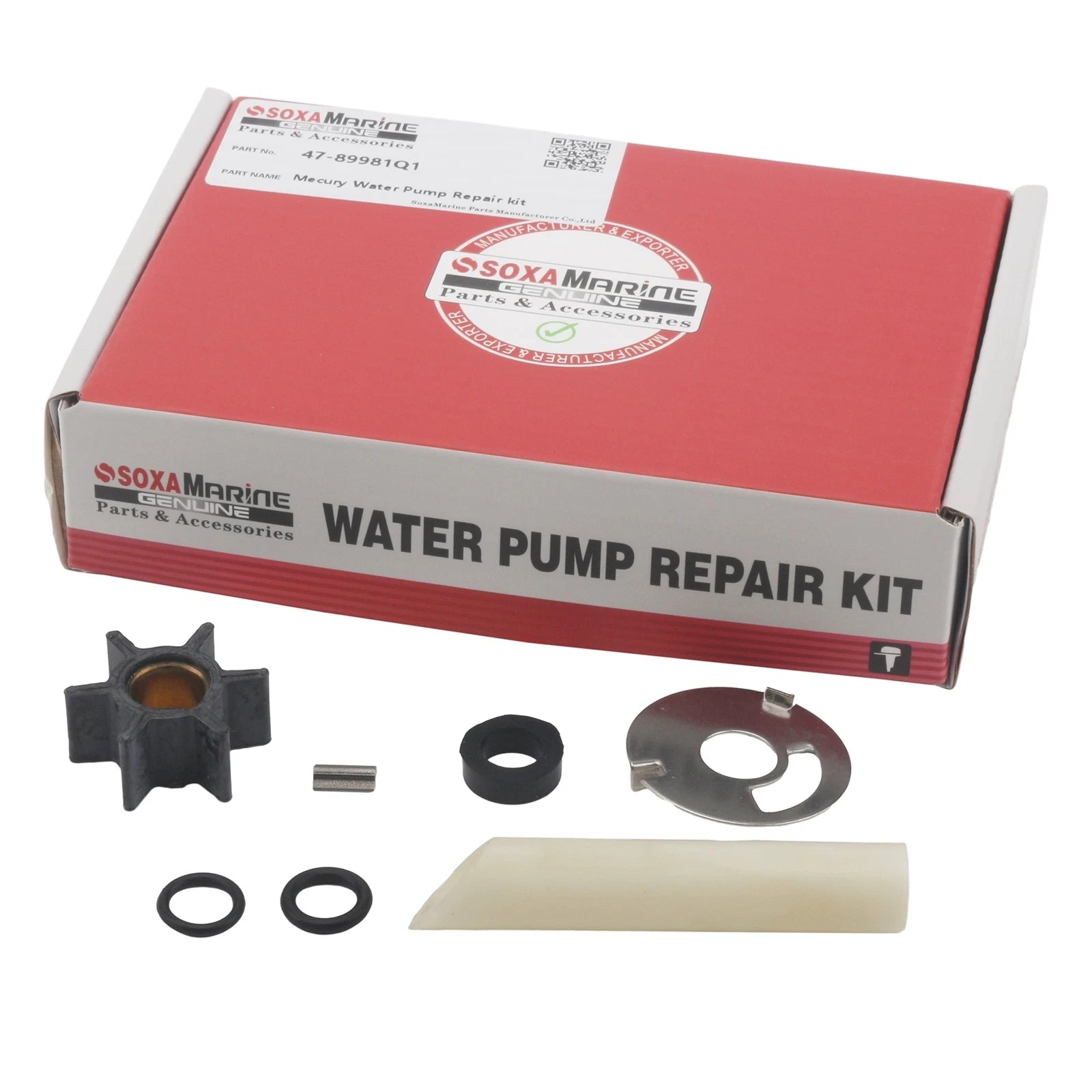 Outboard Water Pump Repair Kit for Mercury Mariner 4-9.8 HP