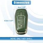 TPU Remote Key Fob Case Cover 5 Button for Ford Fusion F150 Mustang (2013–2020)