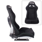Racing Seat for Low Max with Adjustable Backrest and Carbon Fiber Shell