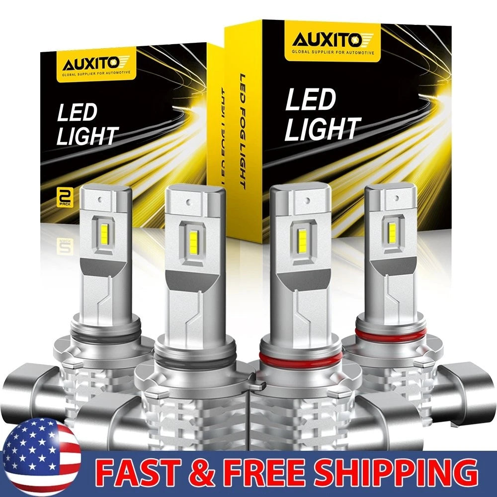 LED Headlight Kit for Make Model  - 9005 9006 Super Bright 6500K