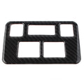 Carbon Fiber Front Headlight Button Frame Cover Trim for Subaru Forester (2013–2018)