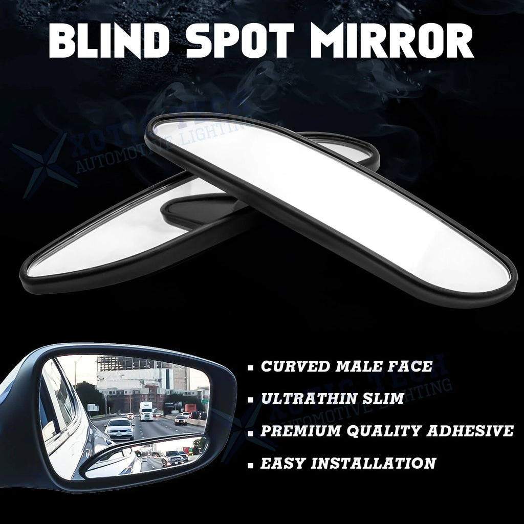 2x Auxiliary Rear View Blind Spot Mirror for Car (2010-2024)