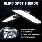 2x Auxiliary Rear View Blind Spot Mirror for Car (2010-2024)