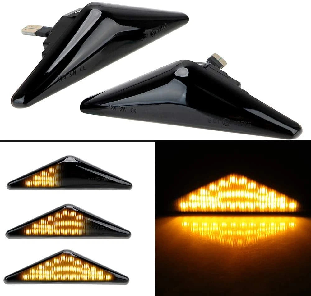 Sequential LED Side Marker Turn Signal Lamps for Ford Focus MK1 (1998–2004)
