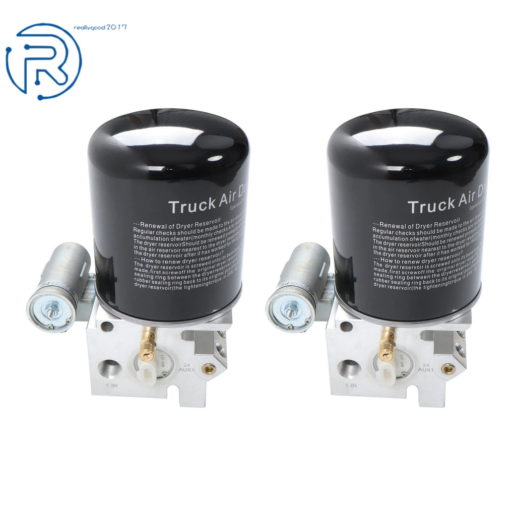 Set of 2 Air Dryers for Freightliner BWK049086 (Year Range Not Specified)