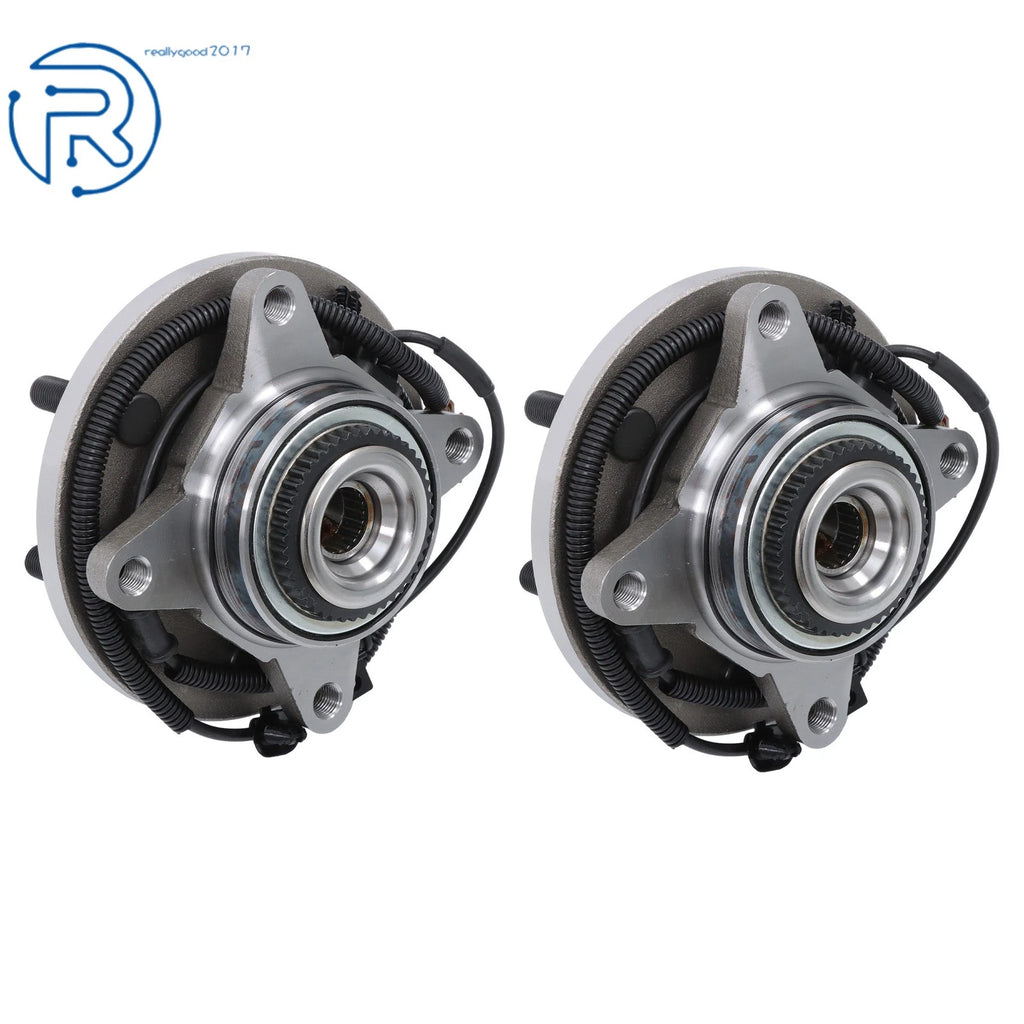 Set of 2 Front Side Wheel Hub Bearing Assemblies for Ford F-150 (2015-2017)