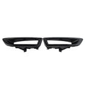 Front Fog Light Lamp Black Cover Trim for Land Rover Discovery Sport (2015–2018)