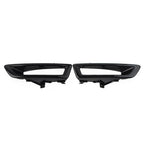 Front Fog Light Lamp Black Cover Trim for Land Rover Discovery Sport (2015–2018)