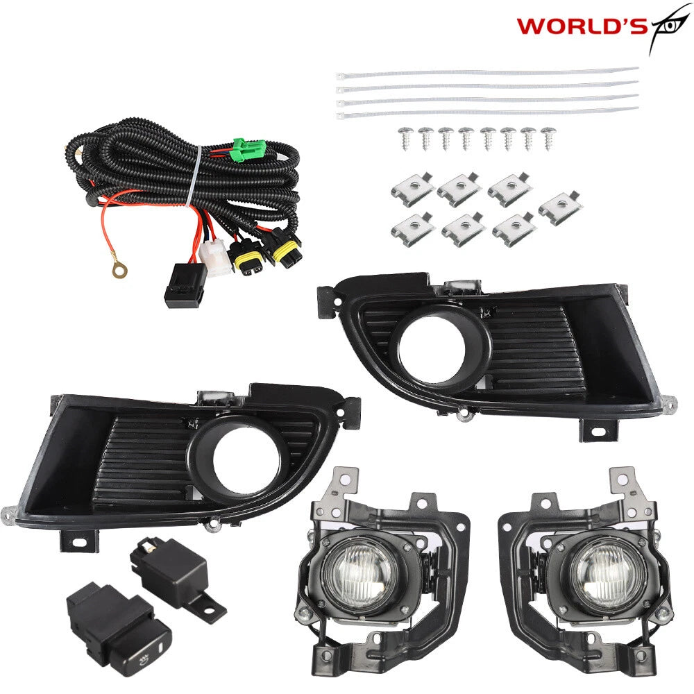 Fog Lights Switch and Bulbs for Mitsubishi Lancer (2004–2005)