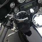 Universal 1.25" Handlebar Crash Bar Drink Cup Holder for Harley Softail Dyna