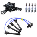 Set of 4 Hitachi Ignition Coils & NGK Iridium Spark Plugs for Tucson (2010–2015)