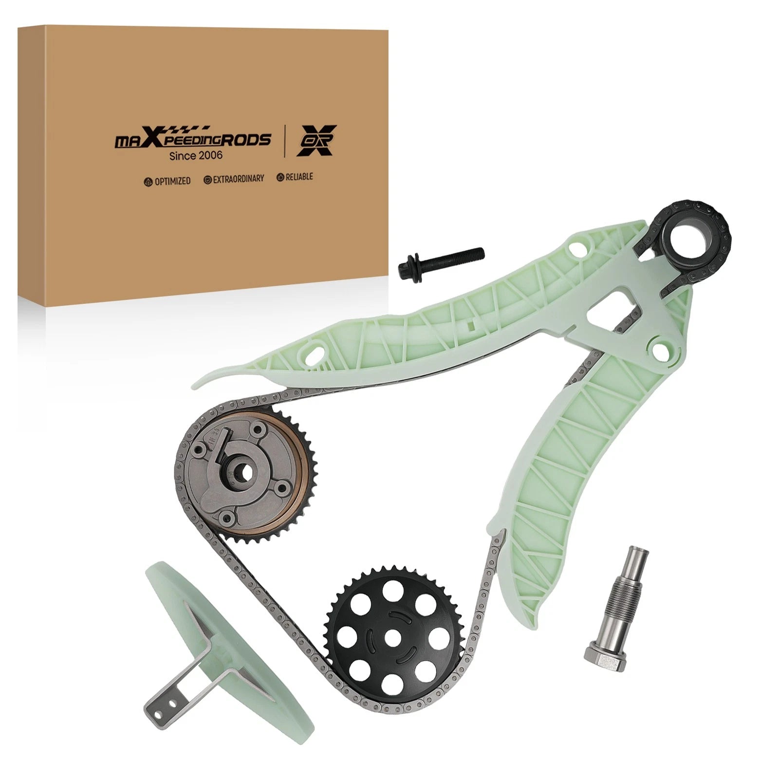 Timing Chain Kit with Tensioner VVT Gears for Mini Cooper S R56 R57 (2007–2015)