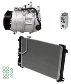 AC Compressor Kit with Condenser for Mercedes SLK55 AMG (2013–2015)