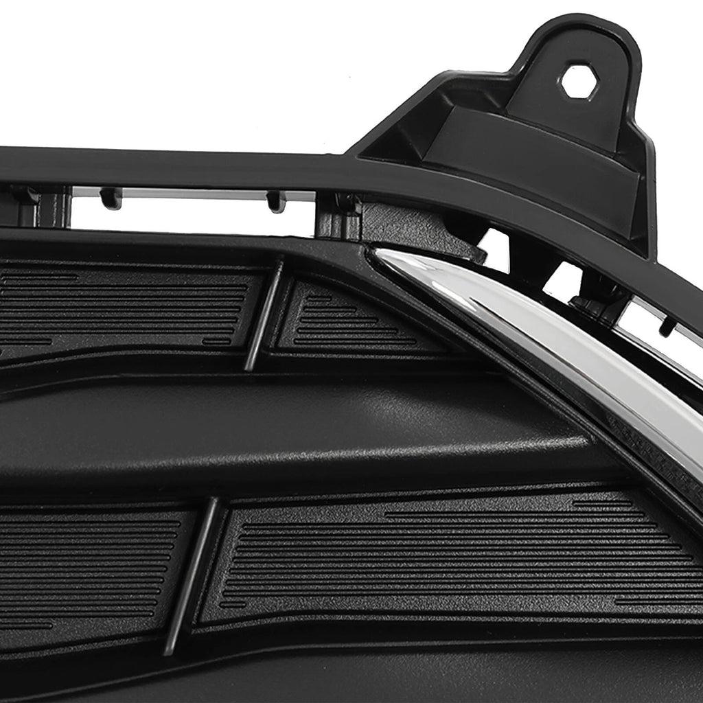 Front Bumper Lower Grille for Chevrolet Trax (2017-2022) Chrome/Black