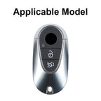Carbon Fiber Key Fob Case Cover for Mercedes Benz S Class (2021)
