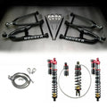 Houser +2 Slicast MX A-Arms + Elka Legacy 3 Shocks for Honda TRX 400EX (2000–2009)