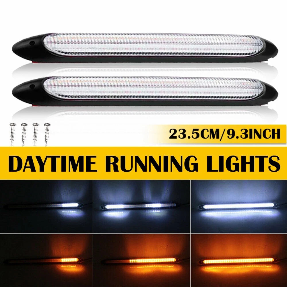 2X LED Daytime Running Lights for Make Model