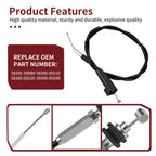 Throttle Cable for Suzuki QuadRunner LTF250F 4x4, LTF250 2x4 (1999–2002)