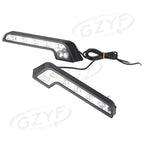 6-LED Daytime Running Lights Universal Euro Style 7-Tube Pair