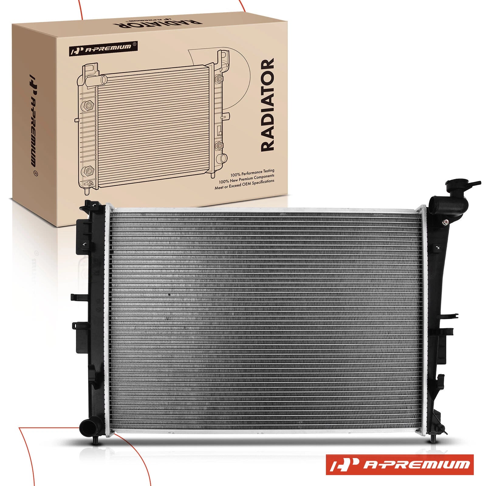 Radiator for Hyundai Sonata Kia Optima (2011–2013) 2.4L