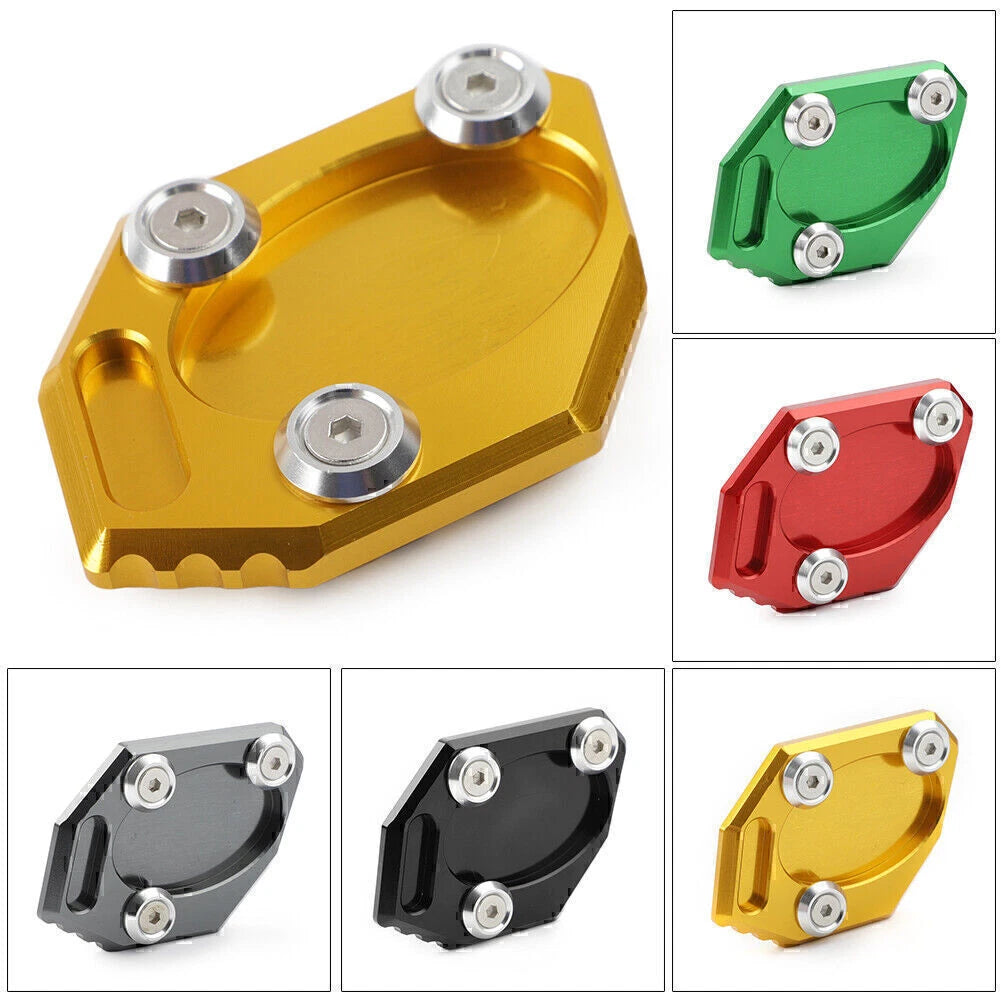 Kickstand Side Stand Extension Plate Pad for Ninja 250 300R Z250 ZX250 EX300 (2013–2020)
