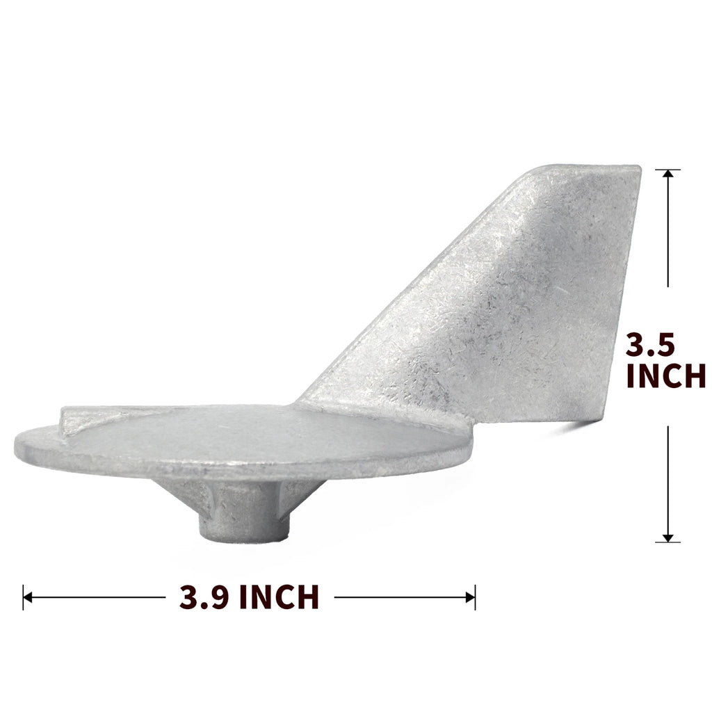 Trim Tab Anode with Bolt for Yamaha 150 200 HP Outboard (6K1-45371-01)