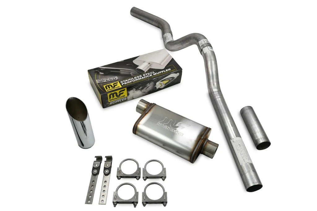 3" Single Exhaust Kit for Chevy Suburban (2000–2006) Stainless Steel Tip