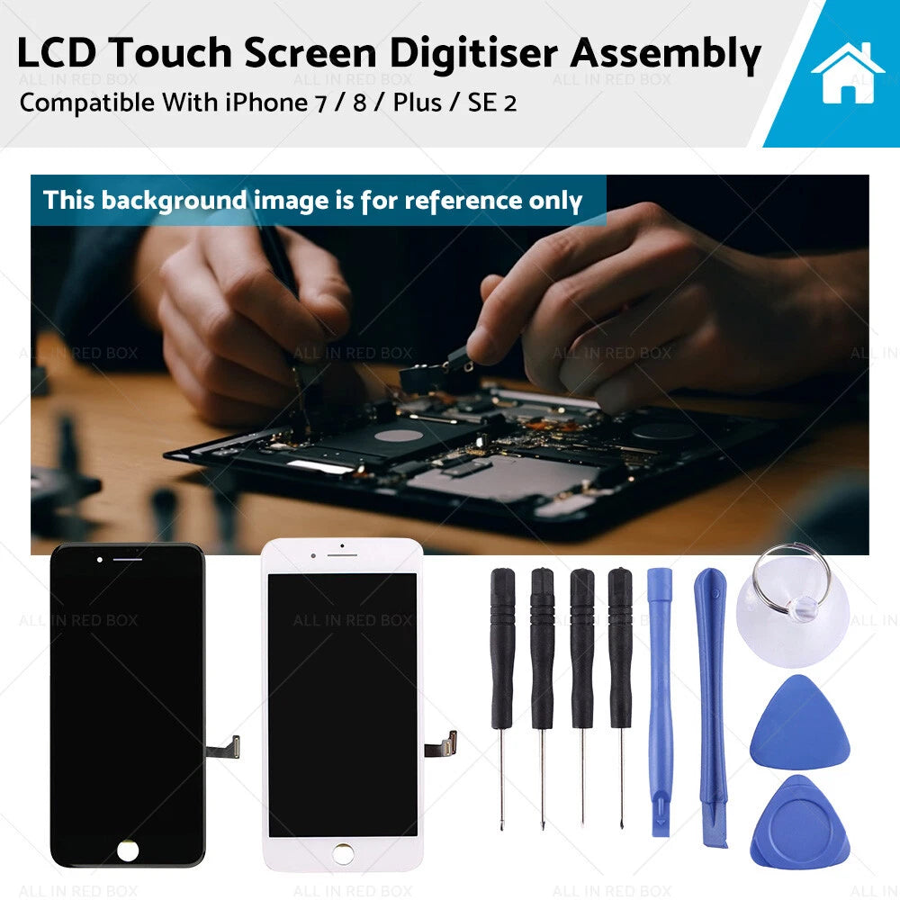 LCD Touch Screen Digitiser Display Assembly for iPhone 7, 8, 8 Plus