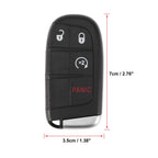 Keyless Entry Remote Car Key 433MHz for Dodge Durango (2015–2018)
