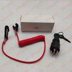 Ignition Key Switch Safety Lanyard for Evinrude Johnson OMC (5005801, 175974)