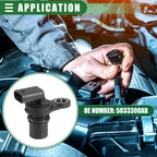 4X Engine Camshaft Position Sensor for Dodge Journey (2009–2020) No. 5033308AB