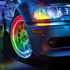 4PCS Multi-Color LED Tire Valve Stem Cap Light for Universal (1990-2025)