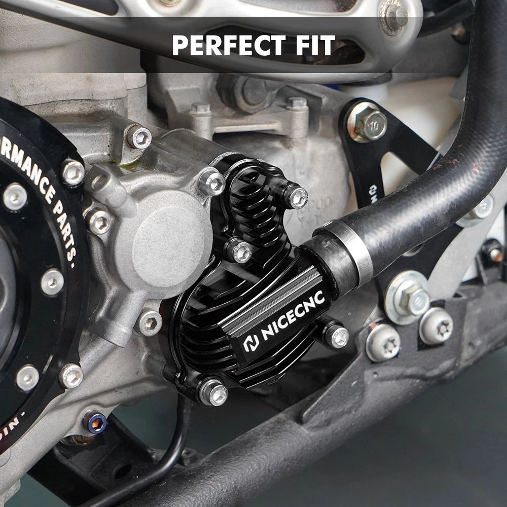 Aluminum Coolant Water Pump Cover with Gasket for Yamaha YFZ450R (2009–2025)