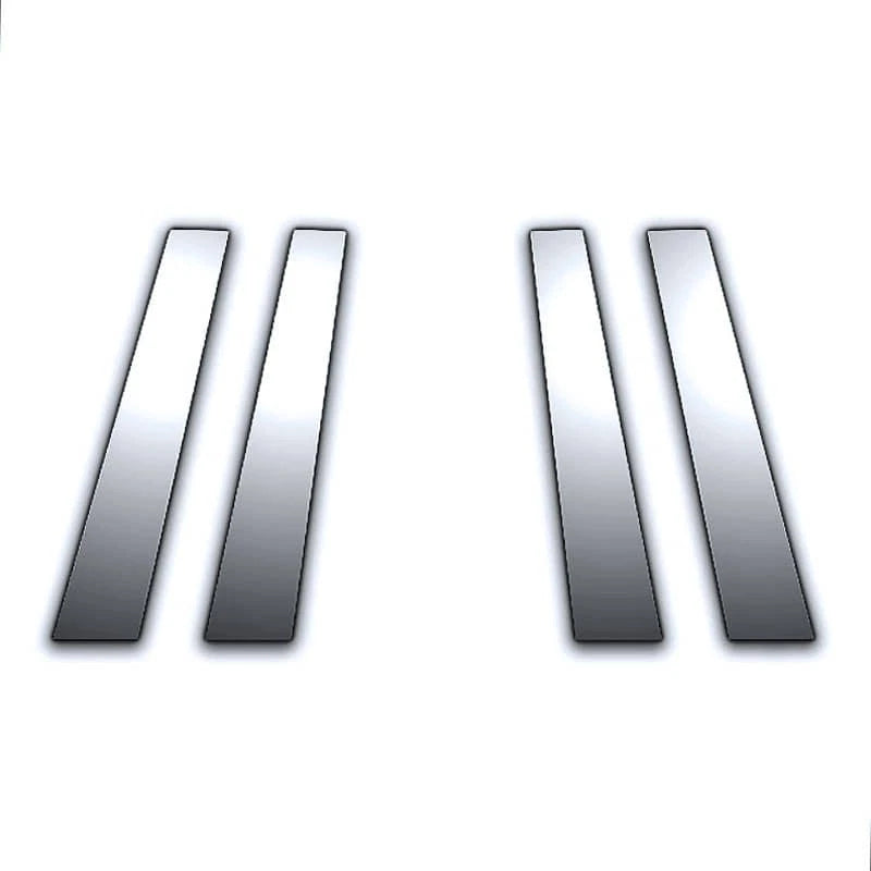 Chrome Pillar Post Covers Upgrade 4Pc for Acura TL (1999–2003)
