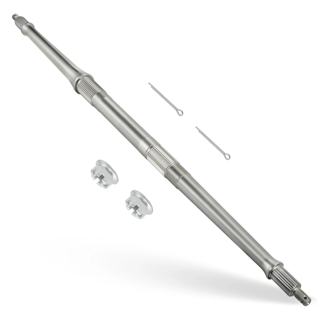 Rear Axle Shaft & Nuts for Yamaha Tri Z 250 (1985–1986) Banshee 350 (1987, 1989–2006)