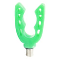 Silicone Rod Grips with Luminous Green Head for Carp Fishing