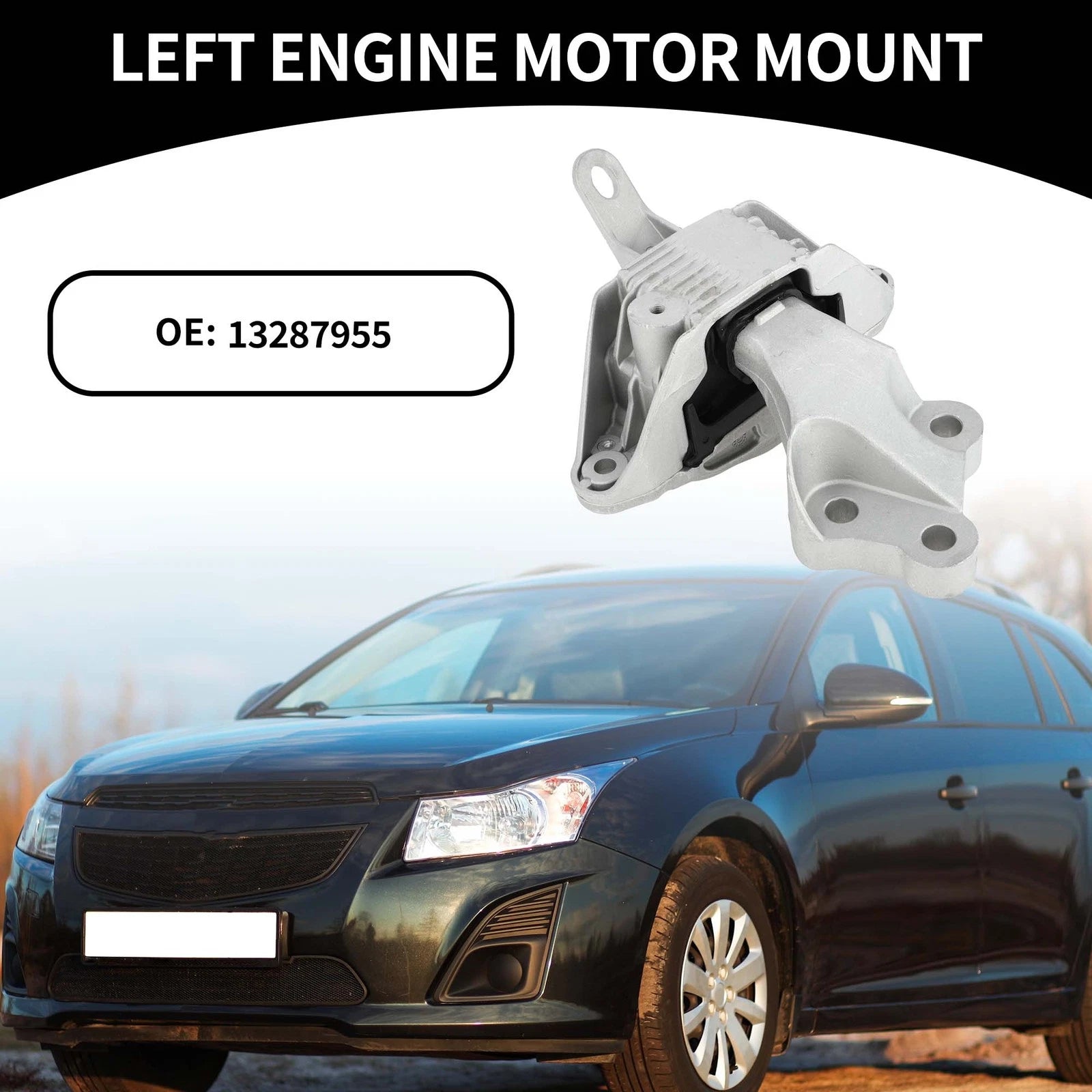 Engine Motor Mount for Chevrolet Cruze Sedan (2013–2016)
