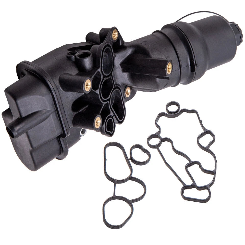 Oil Filter Housing w/ Gasket for Audi A3 8P 2.0 FSi (2003–2013) BVZ, BLY, BVX, BVY