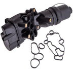 Oil Filter Housing w/ Gasket for Audi A3 8P 2.0 FSi (2003–2013) BVZ, BLY, BVX, BVY