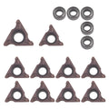 5 Efficient Indexable Inserts with 5 Bearings for Various Materials Processing