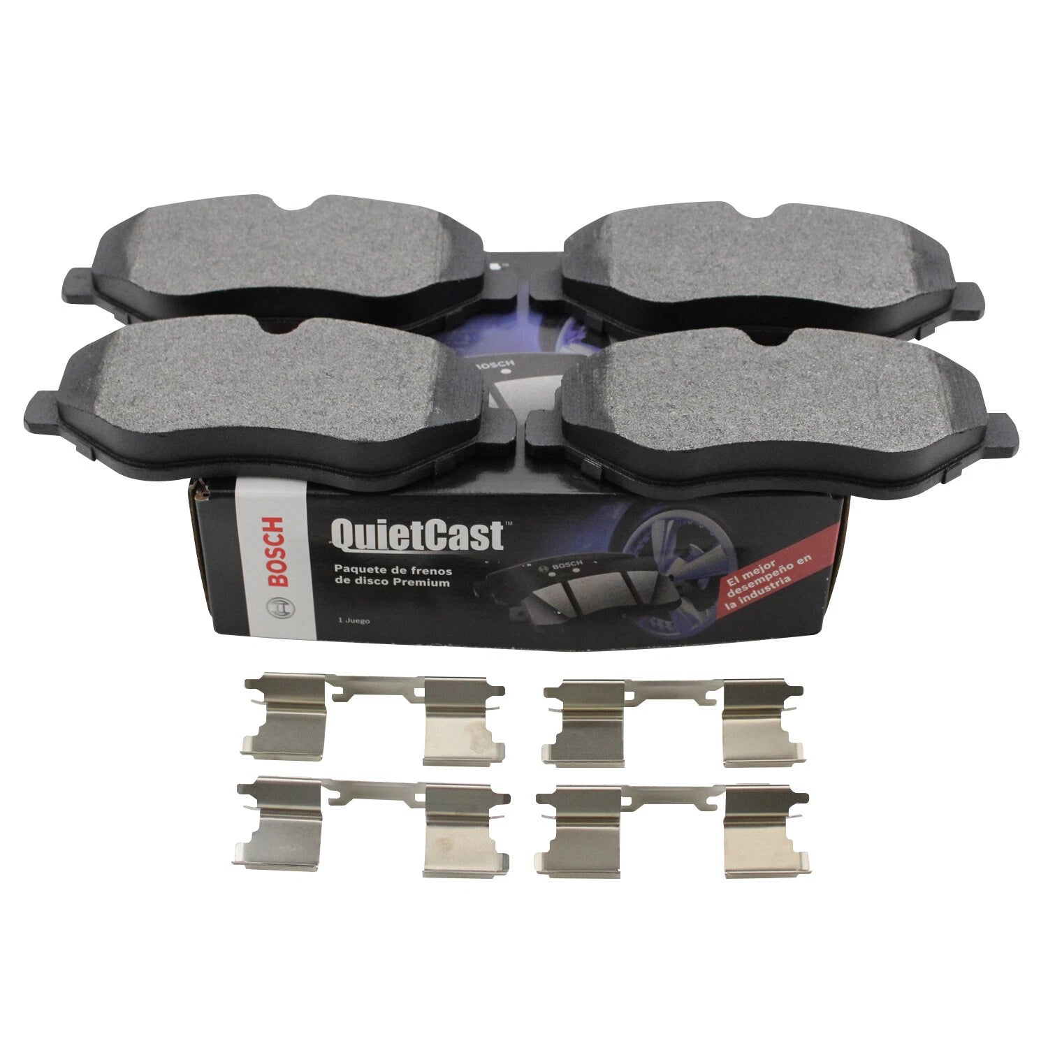 Bosch QuietCast Front Semi-Met Brake Pad for Dodge Freightliner Sprinter 2500 (2007–2018)